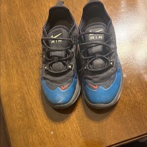 Nike toddler boy  Black and Blue Air Athletic Shoes